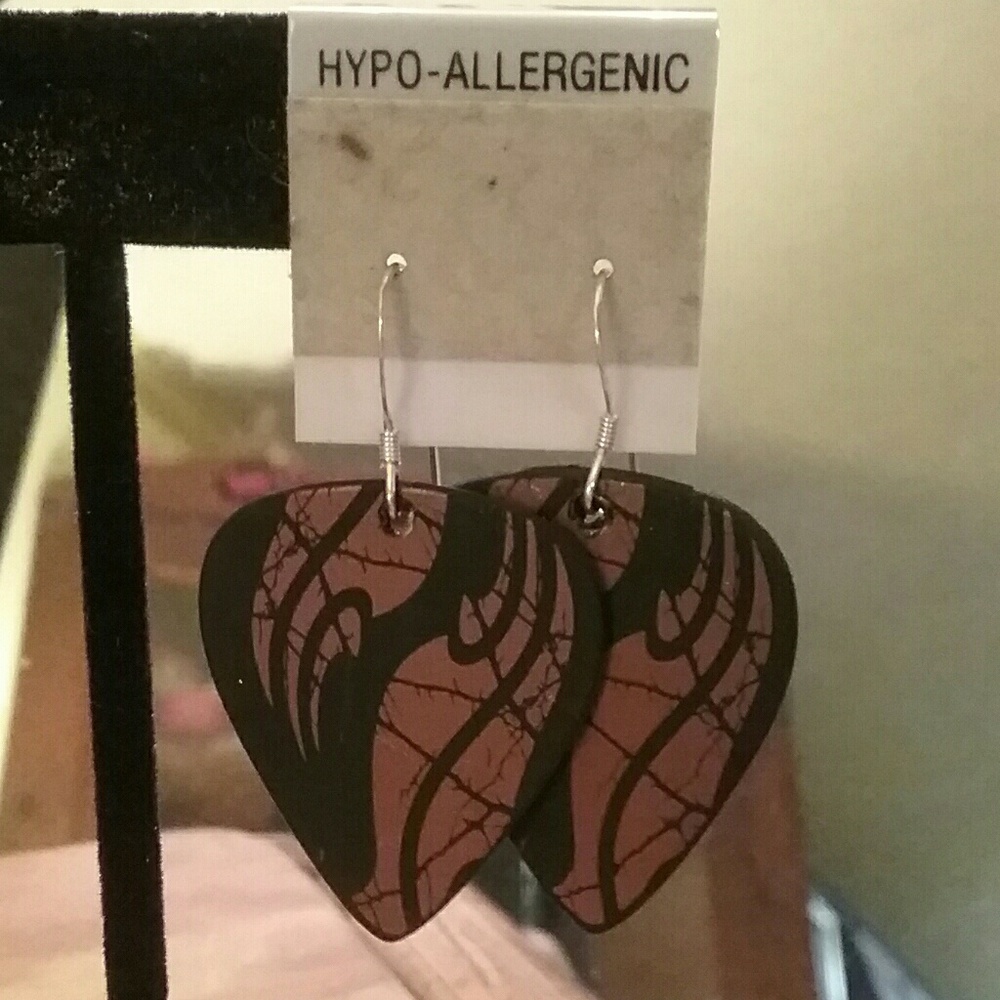 Guitar Pick Earrings